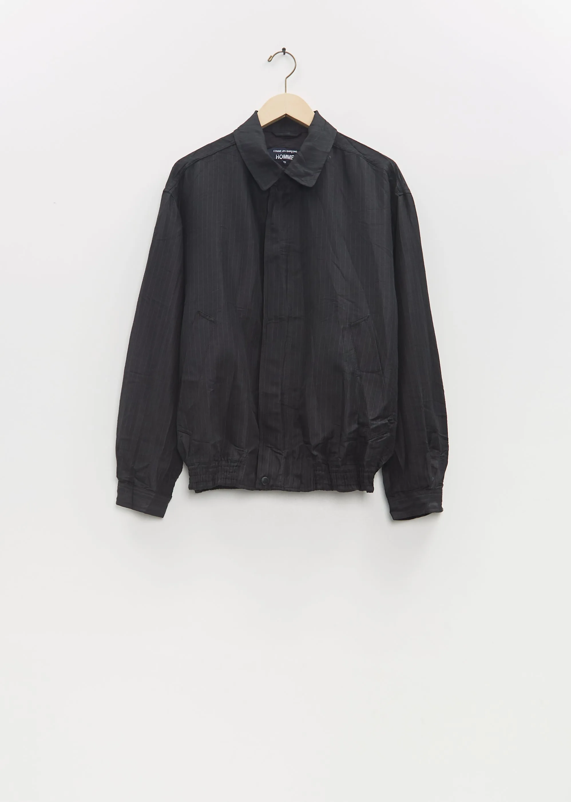 Washed Striped Blouson
