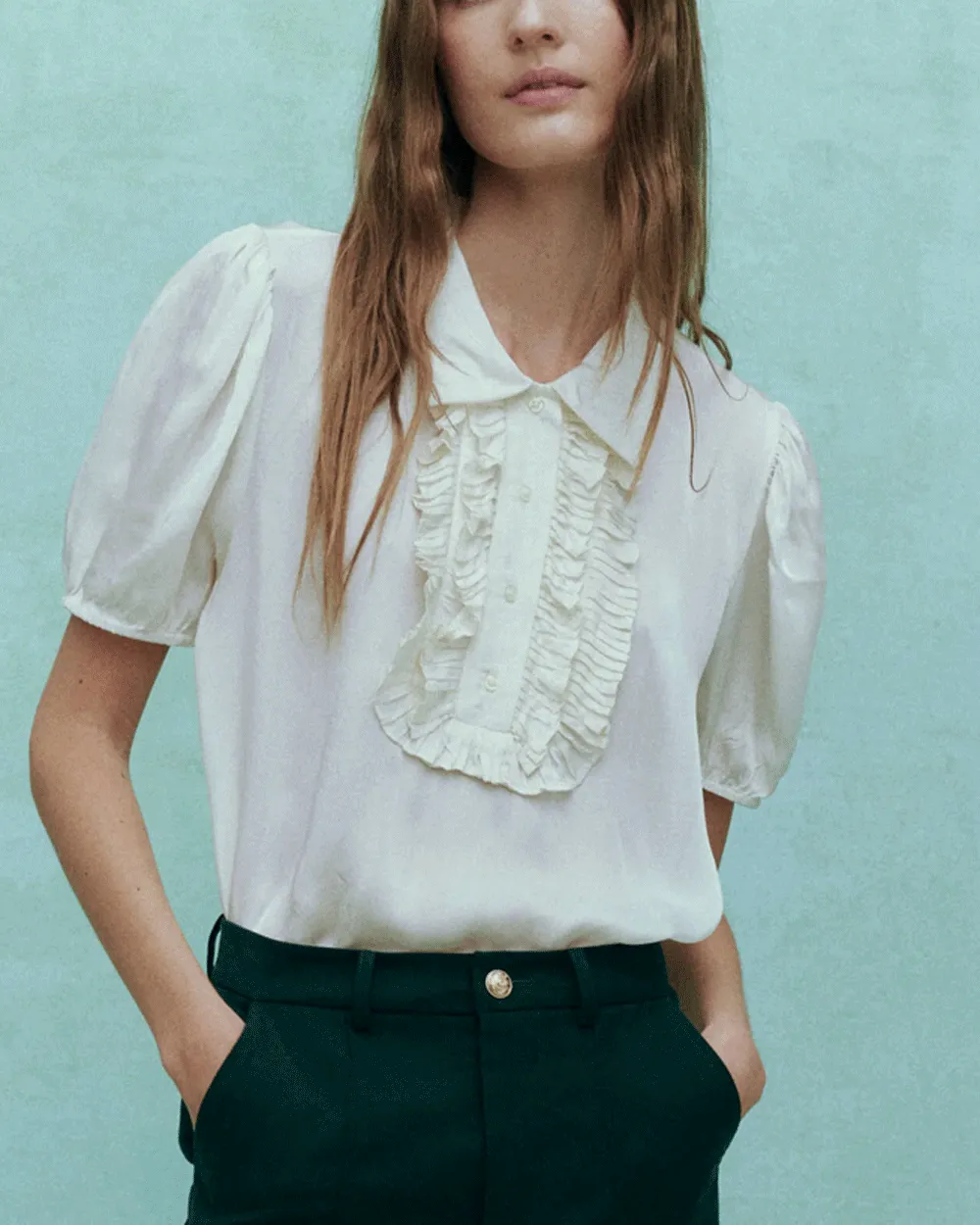 White Tribute Top