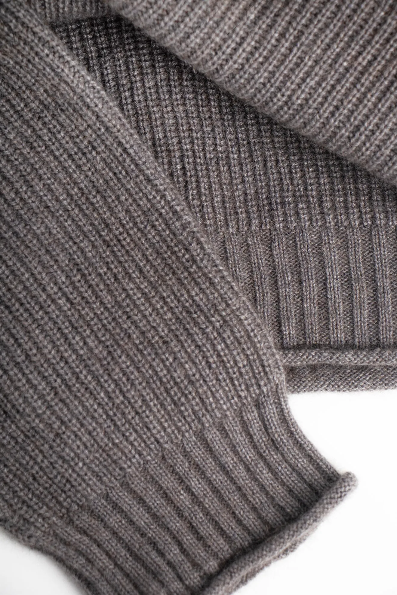 Womens Cirrus Chunky Rib Roll Neck