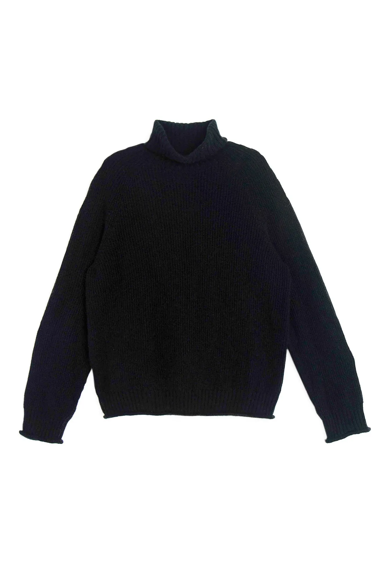 Womens Cirrus Chunky Rib Roll Neck