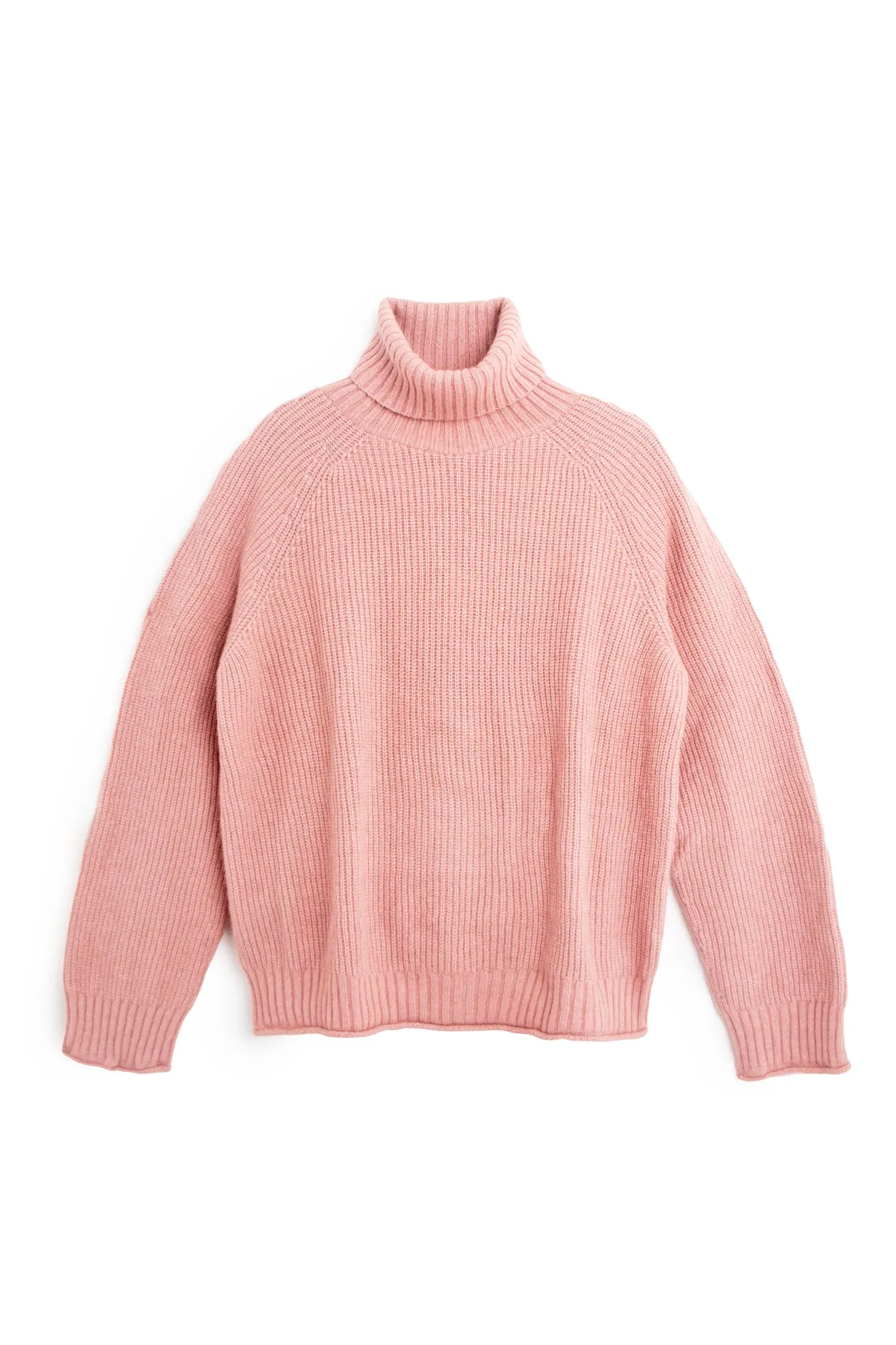 Womens Cirrus Chunky Rib Roll Neck