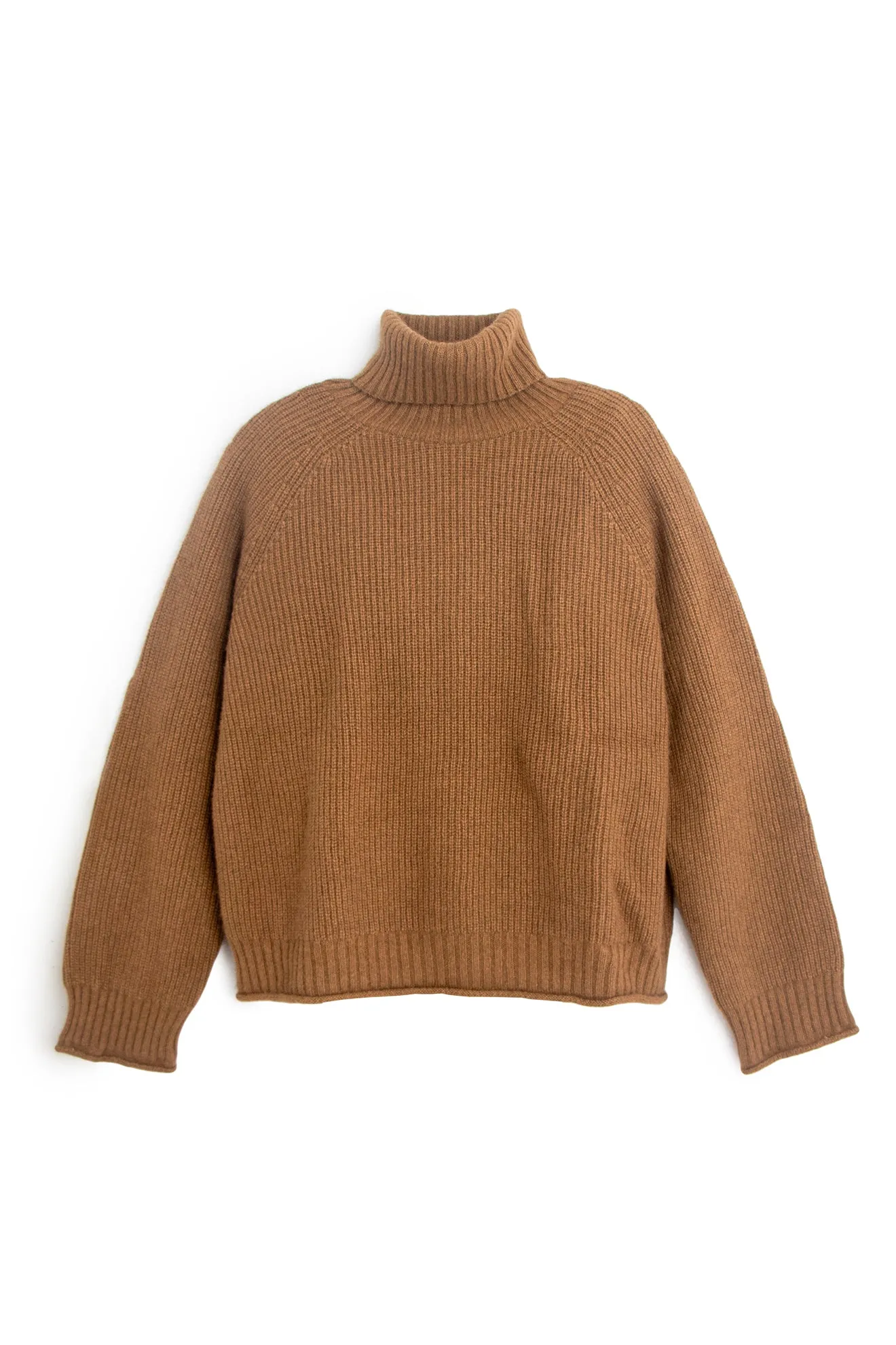 Womens Cirrus Chunky Rib Roll Neck