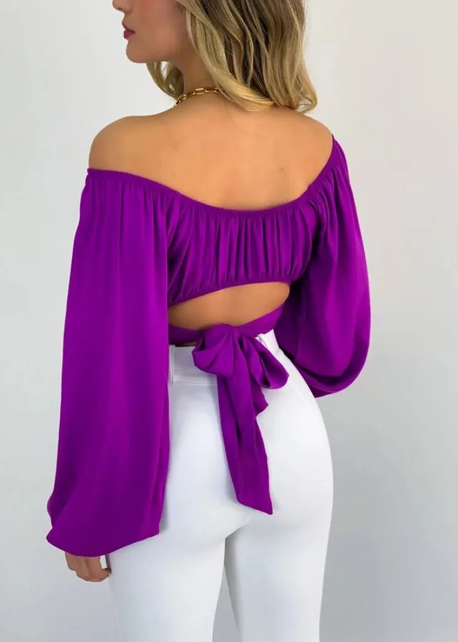 women's long sleeve blouses patchwork streetwear solid color