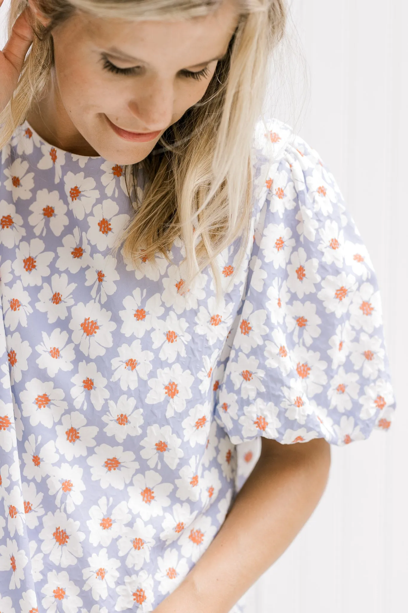 X Lavender Daisy Top