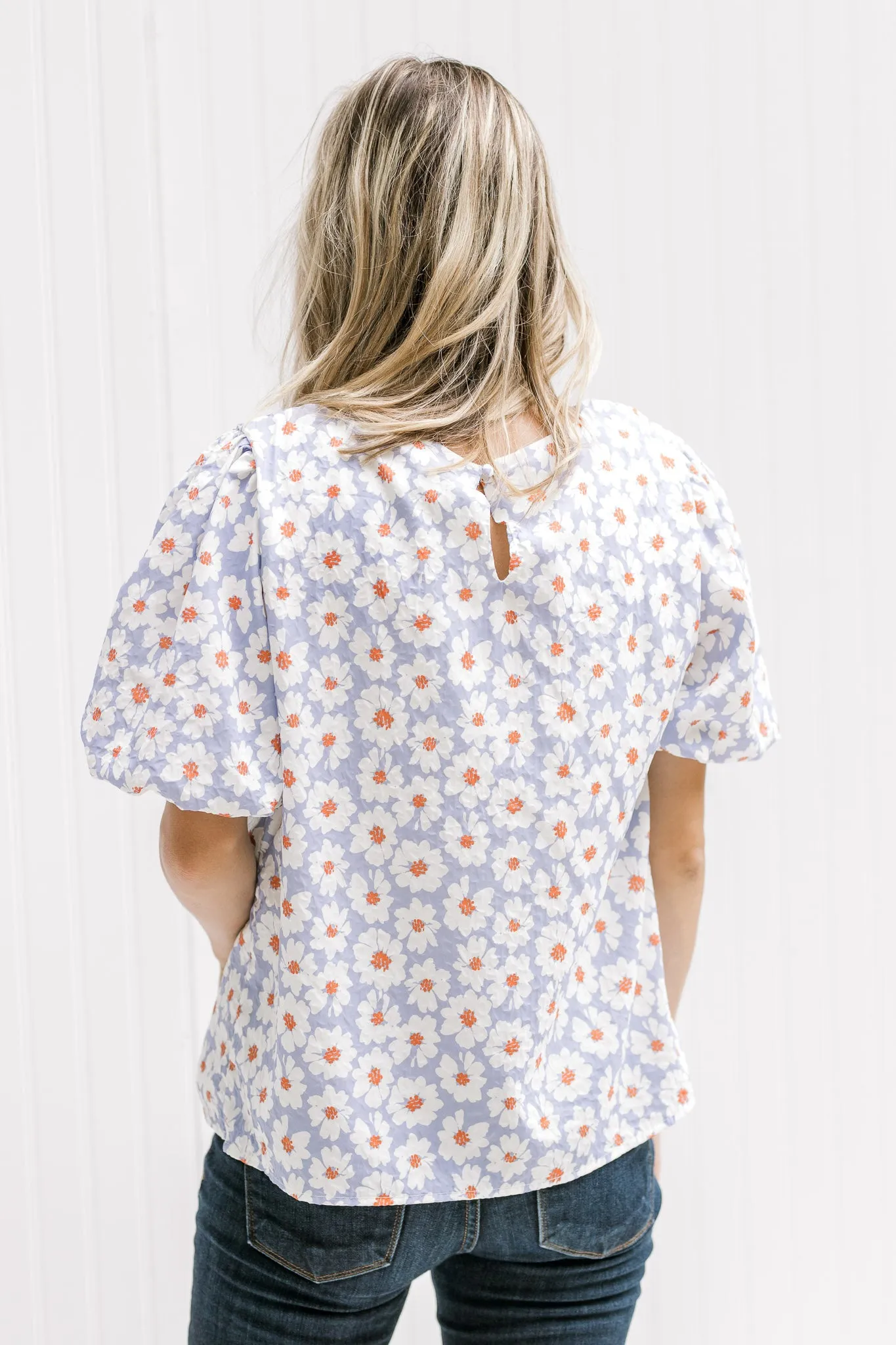 X Lavender Daisy Top