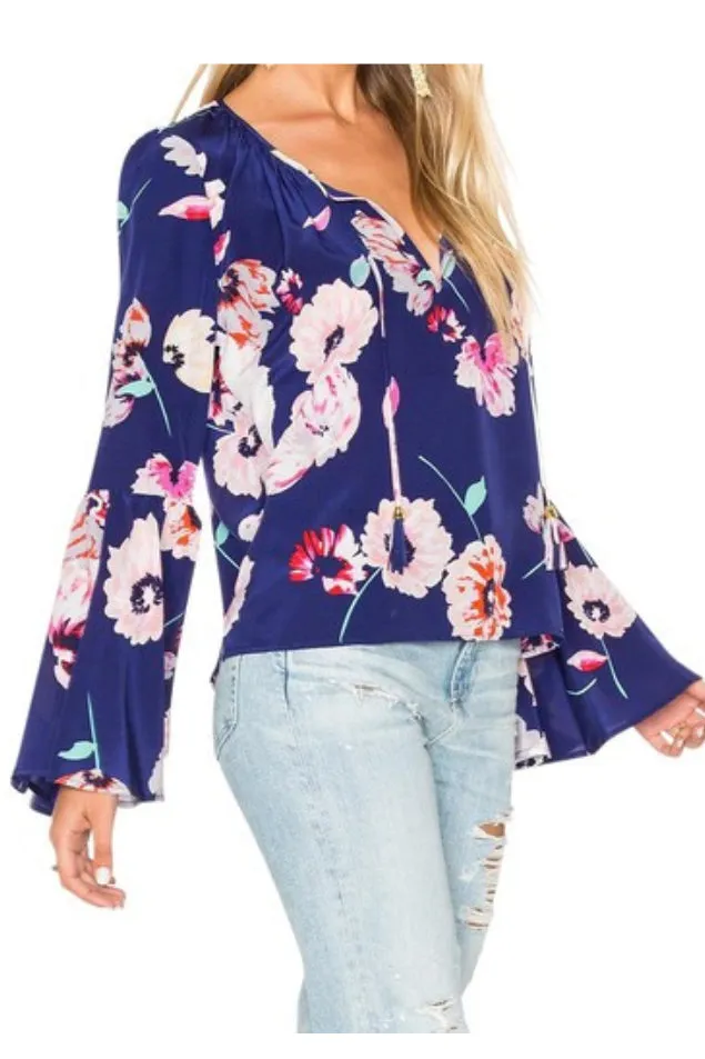 YUMI KIM Women's Peonis Bloom Wanderlust Top #TP16225 Small NWT