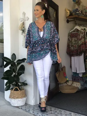 Ziah Print Top