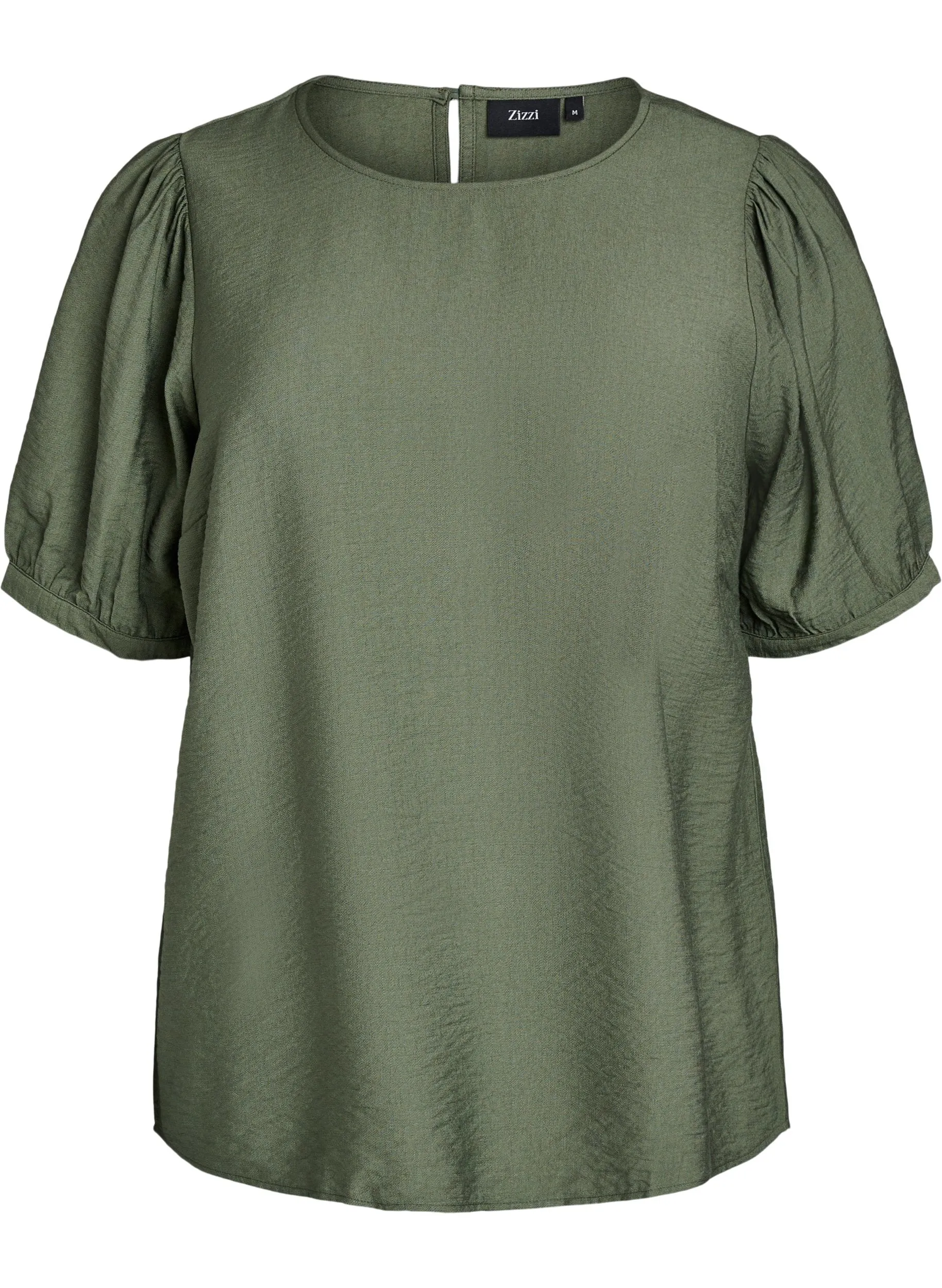 Zizzi Vilma Blouse in Green