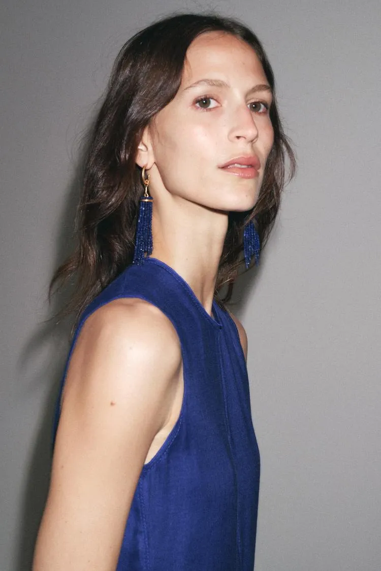 ZW Collection Linen Blend Dress