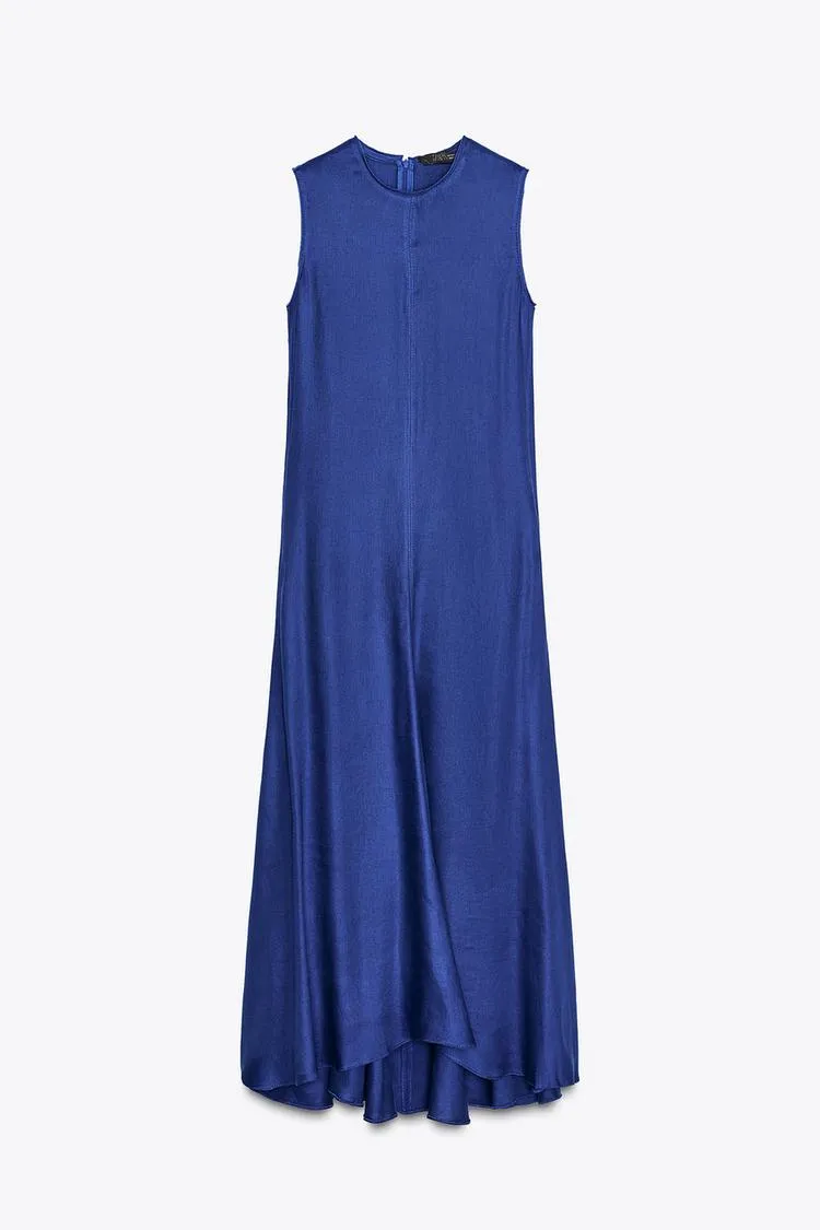 ZW Collection Linen Blend Dress